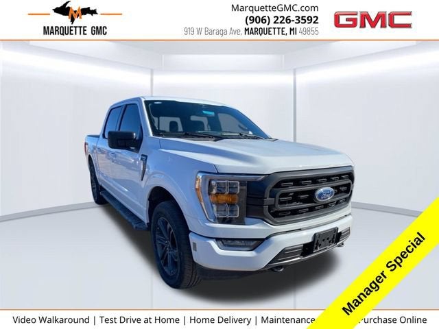 2023 Ford F-150 XL in White — front three-quarter view